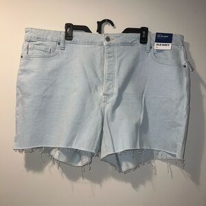 Old Navy High Waist Cut Off 22  Denim Shorts